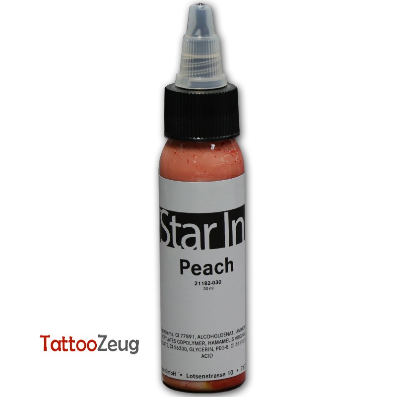 Peach, 30ml - Star Ink pro tattoo colour