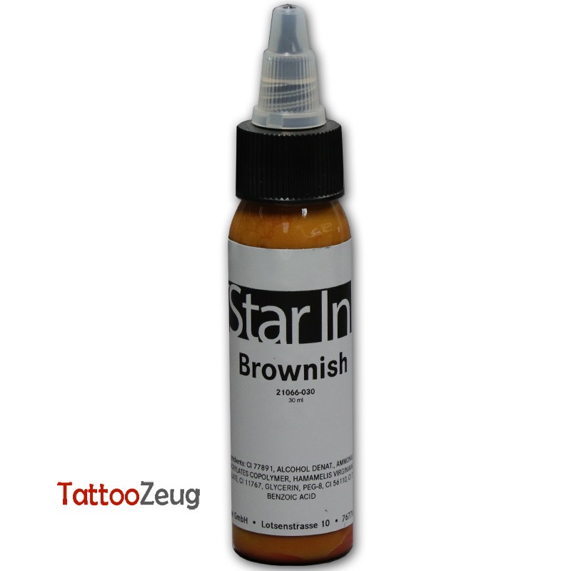Brownish, 30ml - Star Ink pro tattoo colour