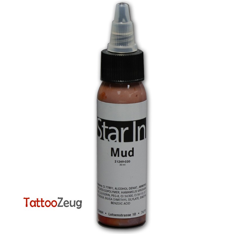 Mud, 30ml - Star Ink pro tattoo colour