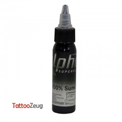 100% Sumi, 30ml alpha SUPERFLUID Tätowierfarbe