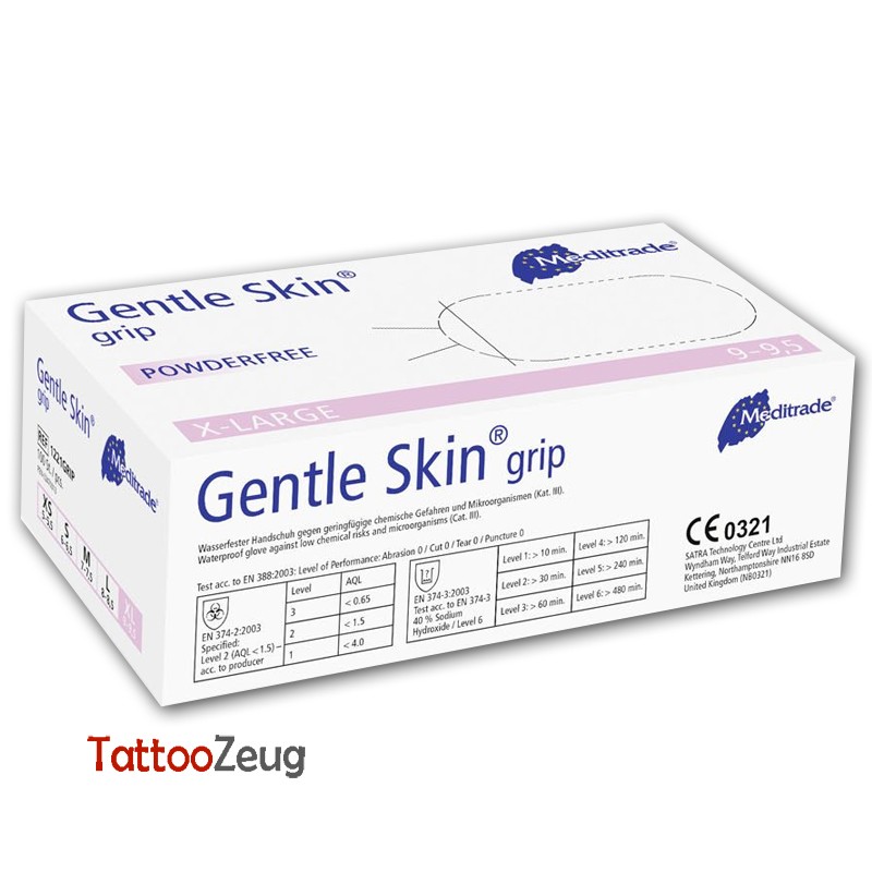 Gentle Skin® grip Latexhandschuhe