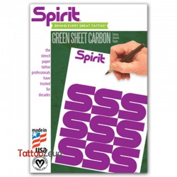 Spirit Green Sheet Carbon für Handskizzen, 200 Stück