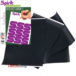 Stencilpapier für Handskizzen, 5 Stück - Spirit Green Sheet Carbon