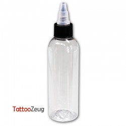 Empty PET bottle 100 ml with twist-off lid