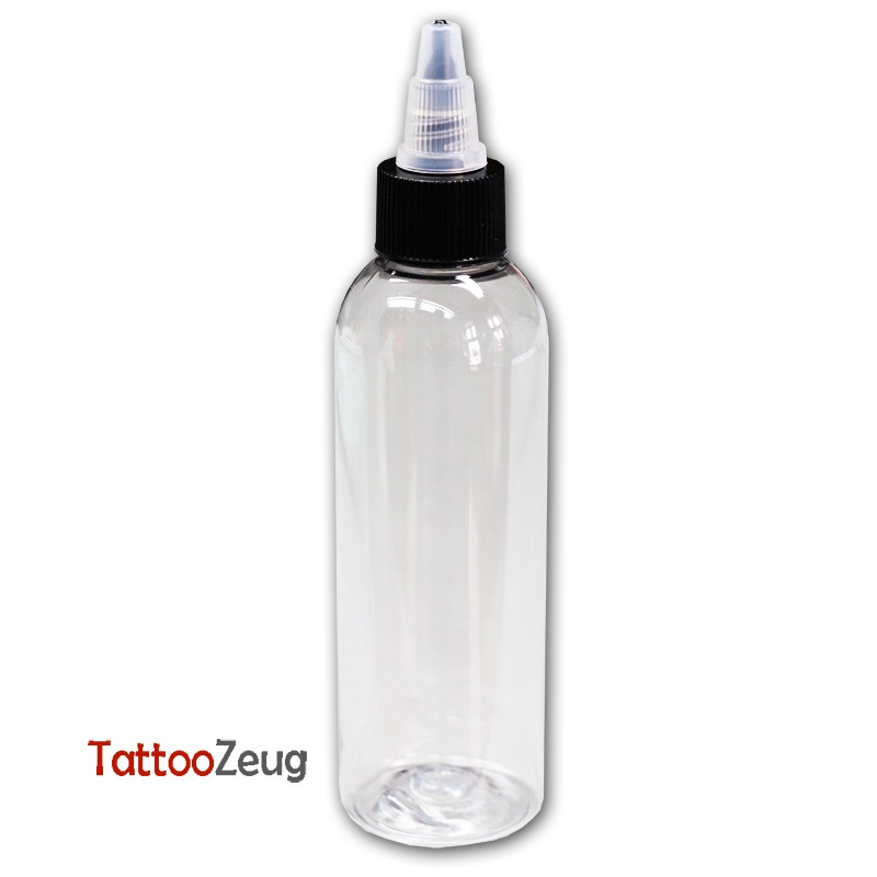 Empty PET bottle 100 ml with twist-off lid