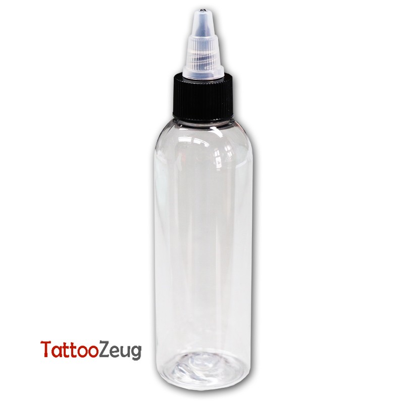 Leerflasche PET 100 ml mit Twist-Off Deckel