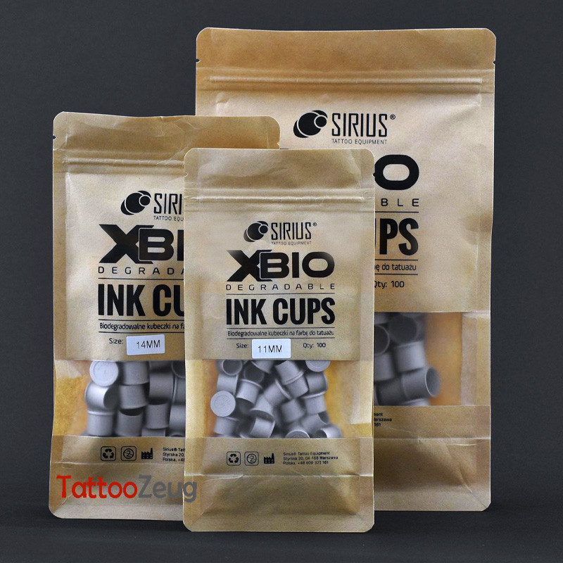 XBio Degradable Ink Cups 100 pieces XBio Degradable Ink Cups 100 pieces
