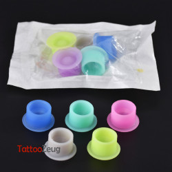 Sterile color caps made of silicone 5 pieces, 13 mm