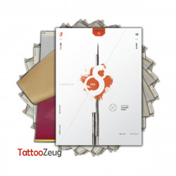 S8 Red Stencil Paper 100 Pcs.