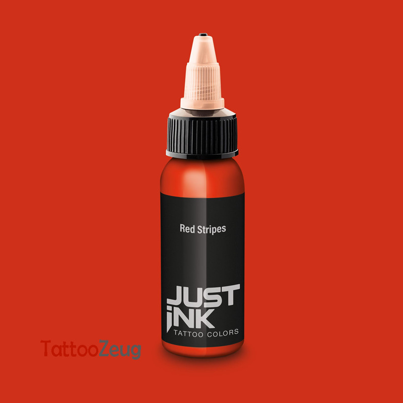 Red Stripes, Just Ink Tattoo Colors, 30 ml