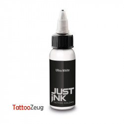 Ultra White, Just Ink Tattoo Colors, 28 ml