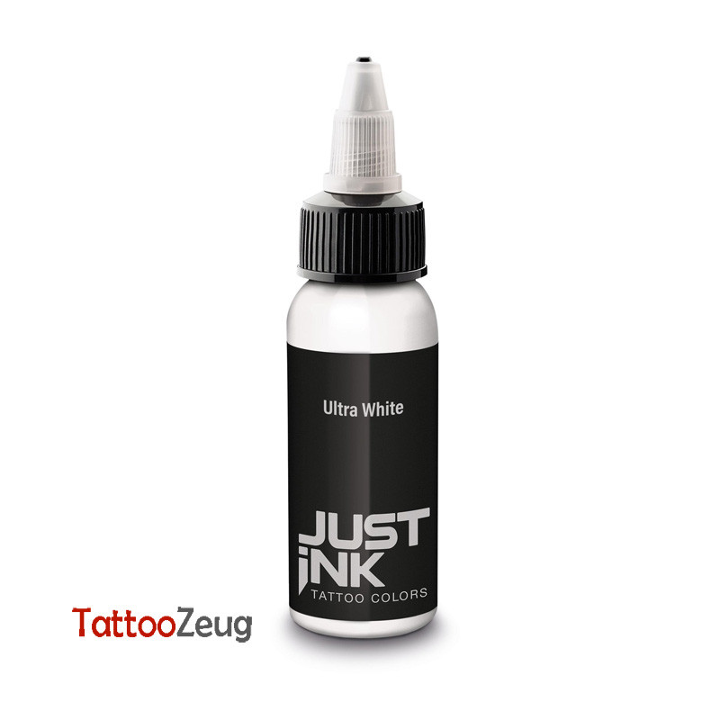 Ultra White, Just Ink Tattoo Colors, 28 ml Ultra White, Just Ink Tattoo Colors, 28 ml