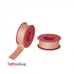 Roll plaster made of brown cotton fabric, 1.25cm x 5m