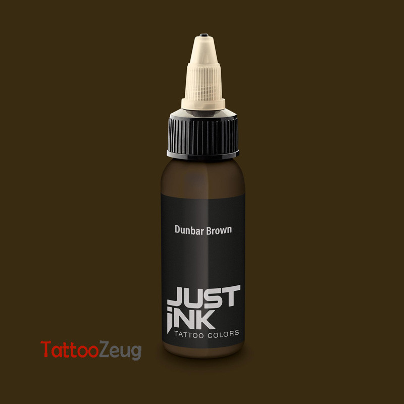 Dunbar Brown, Just Ink Tattoo Colors, 30 ml Dunbar Brown, Just Ink Tattoo Colors, 30 ml