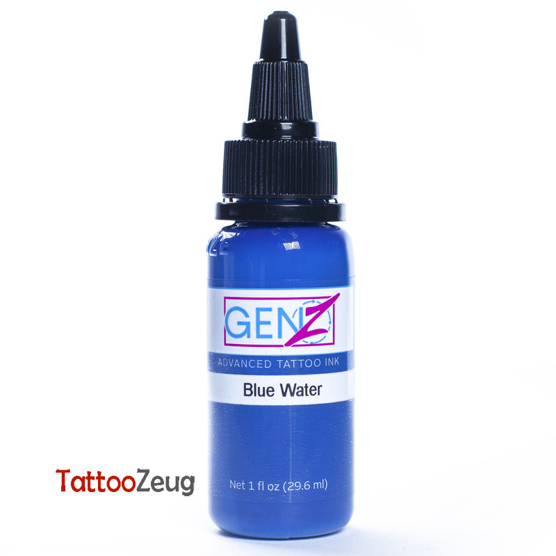 Blue Water, Intenze GenZ, 30ml