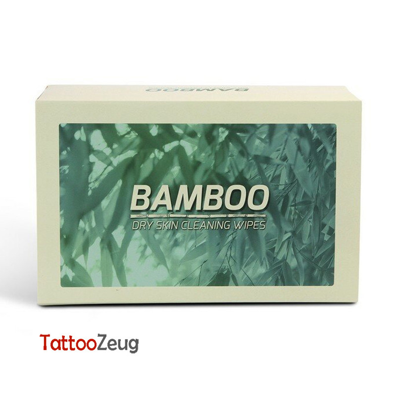 Bamboo Dry Skin Cleaning Wipes - The Inked Army