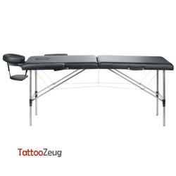 Foldable massage table