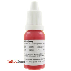New chinese red - Sailor Jerry 10ml, traditional tattoo ink