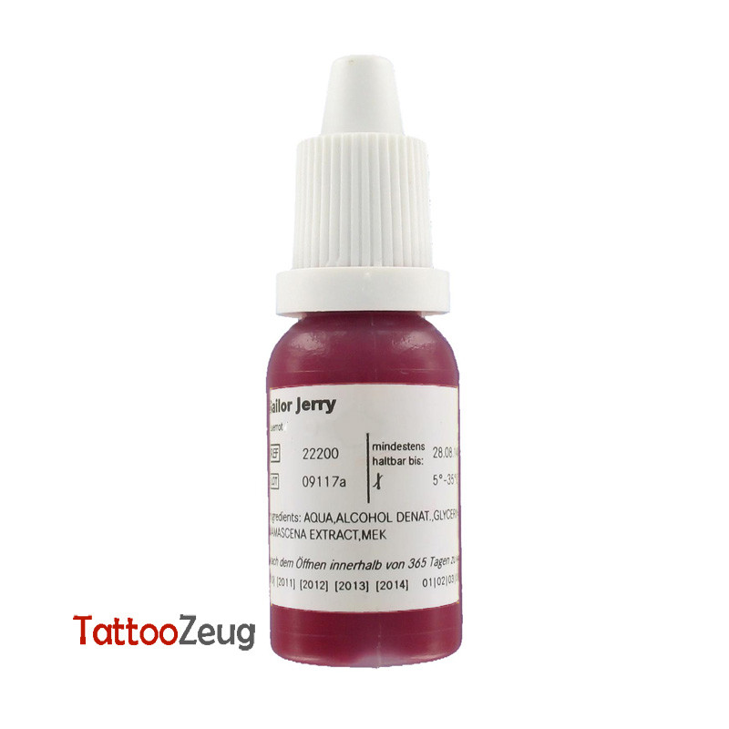 Dark Rose - Sailor Jerry 10ml, traditional tattoo ink Dark Rose - Sailor Jerry 10ml, traditional tattoo ink