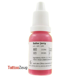 Pink - Sailor Jerry 10ml, traditional tattoo ink