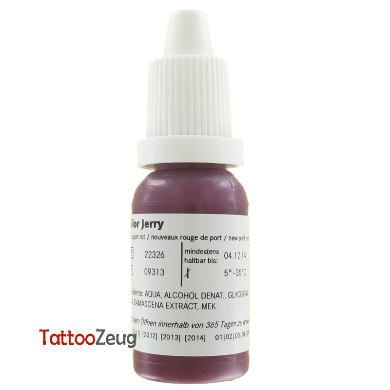 Port Red - Sailor Jerry 10ml, traditional tattoo ink Port Red - Sailor Jerry 10ml, traditional tattoo ink