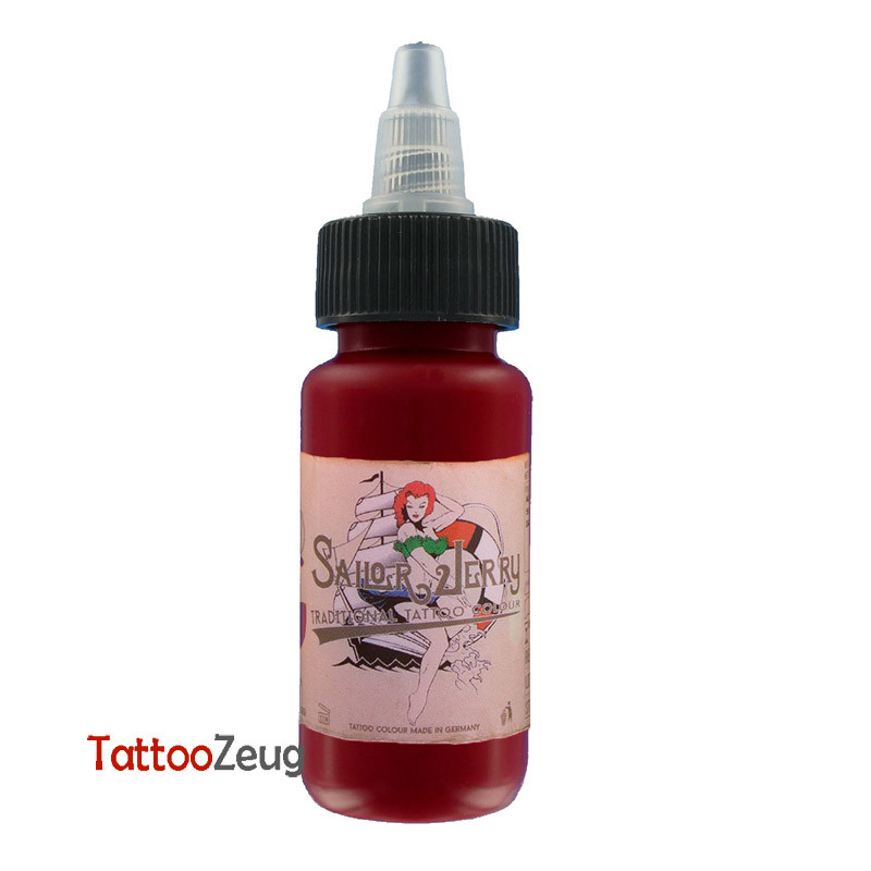 Dark Rose - Sailor Jerry 30ml, traditional tattoo ink