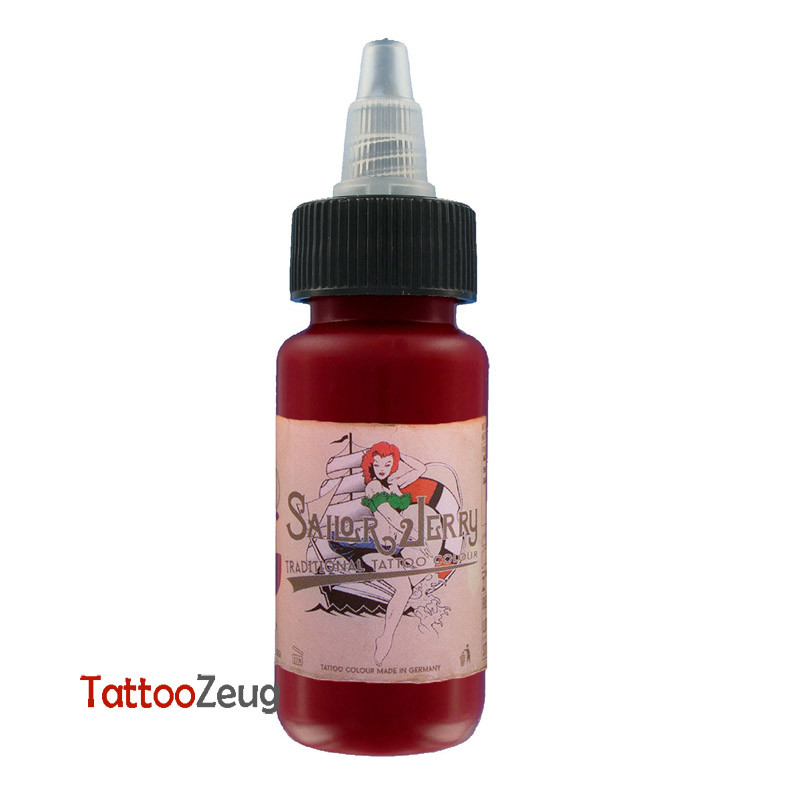 Dark Rose - Sailor Jerry 30ml, traditional tattoo ink Dark Rose - Sailor Jerry 30ml, traditional tattoo ink