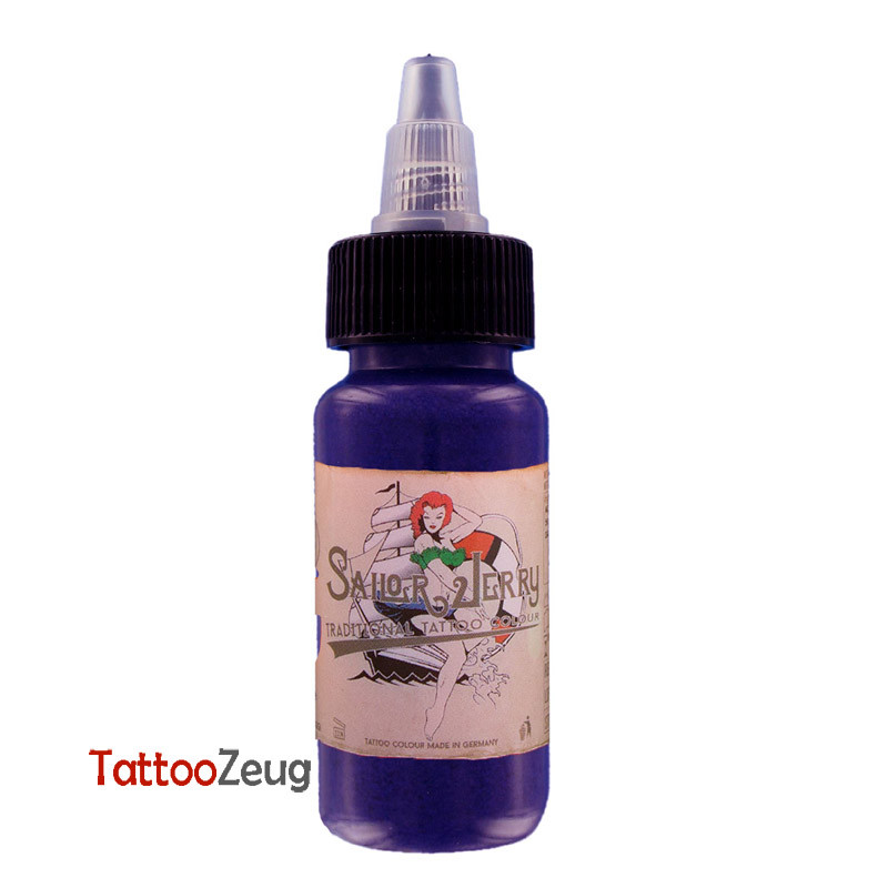 Violett - Sailor Jerry 30ml, traditionelle Tätowierfarbe Violett - Sailor Jerry 30ml, traditionelle Tätowierfarbe