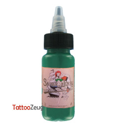 Green - Sailor Jerry 30ml, traditional tattoo ink