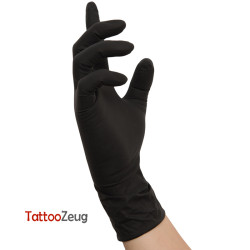 Nitras black Scorpion Latex Gloves