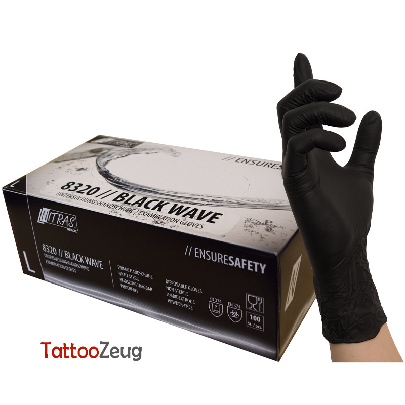 Nitras black Wave Nitril gloves