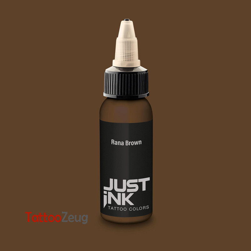 Rana Brown, Just Ink Tattoo Colors, 30 ml Rana Brown, Just Ink Tattoo Colors, 30 ml