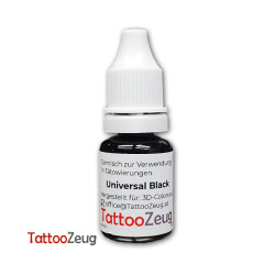 Universal Black, 10ml alpha SUPERFLUID Tätowierfarbe, TZ Edition