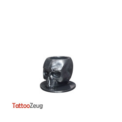 Silicone Skull Ink Caps, 50 Pieces