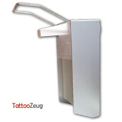 Disinfectant Dispenser / Soap Dispenser for Wall Mounting - Elbow Operated, for 1-Liter Bottles