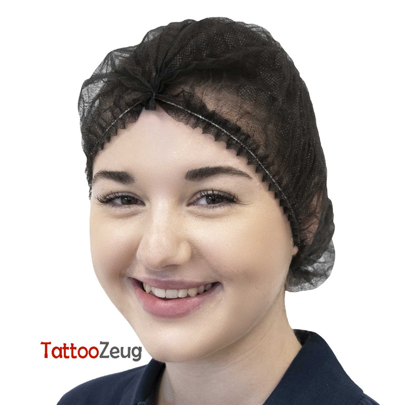 Klipphaube schwarz, Nitras, 100 Stück
