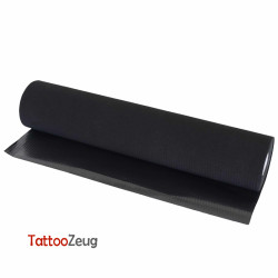 Foil-covered Treatment Table Cover, Black, Nitras
