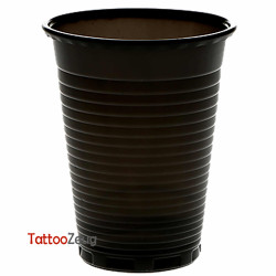 NITRAS Mundspülbecher, Schwarz, 100 Stück