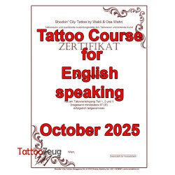 Tattoo course in English