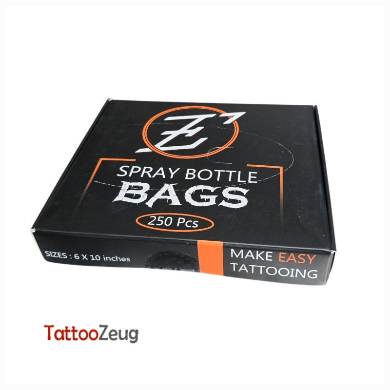 EZ Spray Bottle Bags – 250 pcs (6 x 10 inches)