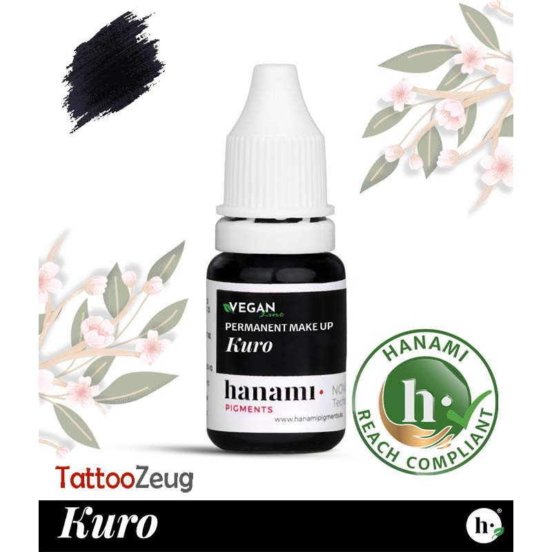 Kuro - Hanami Pigments - Permanent Make Up Farbe