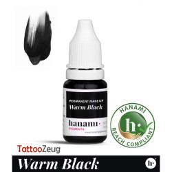 Warm Black - Hanami Pigments - Permanent Make Up Farbe