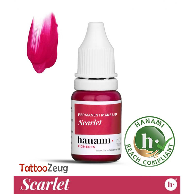 Scarlet - Hanami Pigments - Permanent Make Up Color