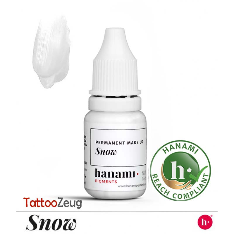 Snow - Hanami Pigments - Permanent Make Up Farbe Snow - Hanami Pigments - Permanent Make Up Farbe