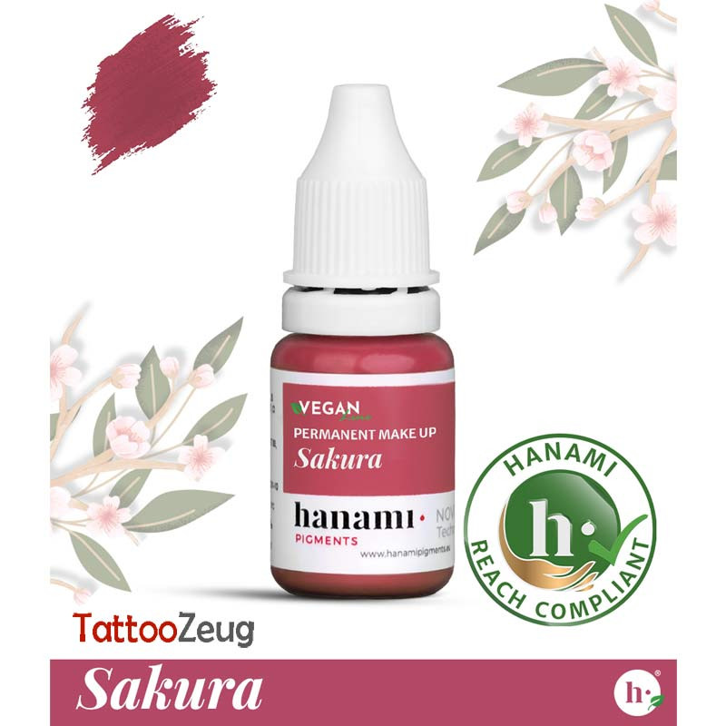 Sakura - Hanami Pigments Vegan Line - Permanent Make Up Color Sakura - Hanami Pigments Vegan Line - Permanent Make Up Color