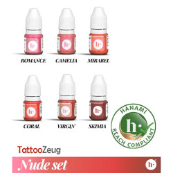 Nude Lips Set - Hanami Pigments - Permanent Make Up Farbe