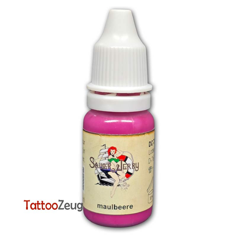 Muzzle Berry - Sailor Jerry 10ml, traditional tattoo ink