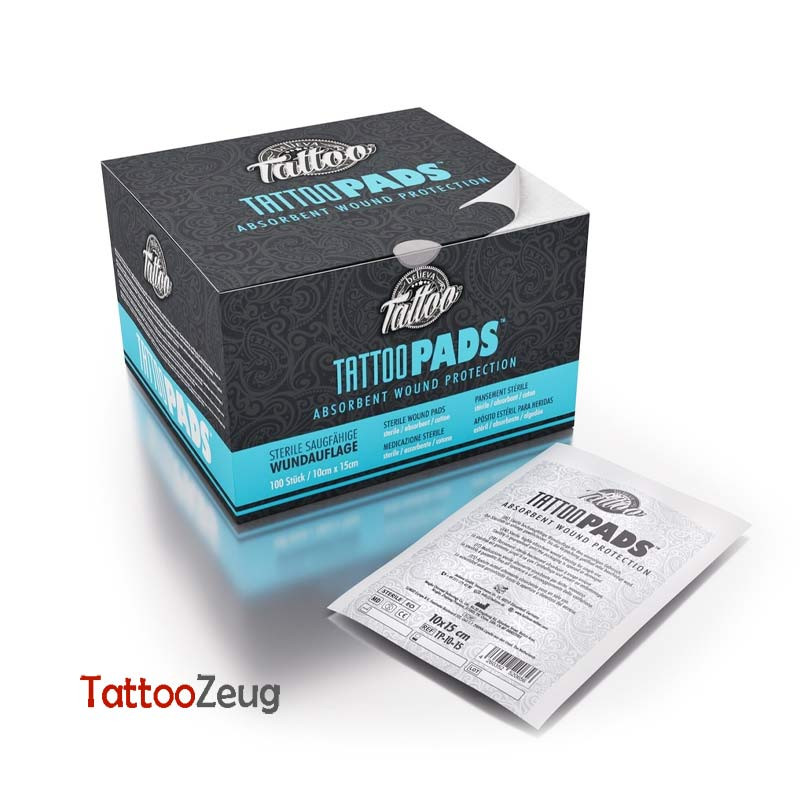 Believa Tattoo Pads Sterile Wound Dressing 100 pcs