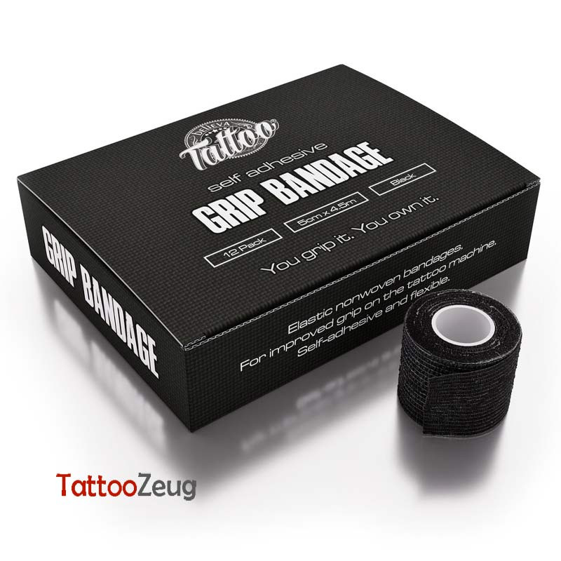 Believa Tattoo Grip Bandage Black 50 mm x 4.5 m