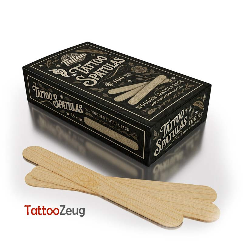 Believa Tattoo Wooden Applicator Sticks 15 cm 100 pcs